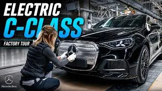 Thumbnail: How the New Electric Mercedes-Benz C-Class Is Made | Kecskemét Factory