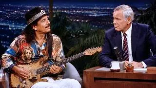 Thumbnail: Johnny Carson Dared Carlos Santana to Play Black Magic Woman on a Worthless Guitar — What Happened..