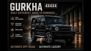Thumbnail: 🔥 FORCE GURKHA Gets a MAFIA MAKEOVER! 😍 | Luxury Interior + Aggressive Exterior Modification