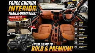 Thumbnail: 🔥 FORCE GURKHA Gets a Premium Luxury Interior Makeover! 🔥