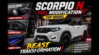 Thumbnail: 🔥 SCORPIO N TOP MODEL FULL MODIFICATION | Complete Interior & Exterior Transformation 🔥