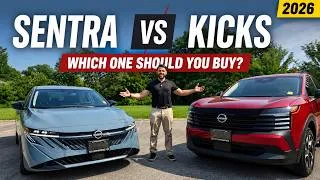 Thumbnail: 2026 Nissan Sentra vs Nissan Kicks | Which One Should You Buy?