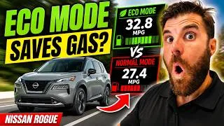 Thumbnail: Does ECO Mode Actually Save Gas? I Tested It in a Nissan Rogue and the Results were SHOCKING!