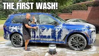 Thumbnail: My NEW Car! | First Wash Of My BMW X7 M60i | Welcome Hilda To The Channel
