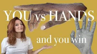 Thumbnail: Drawing Realistic Hands Step by Step Guide; How to Master Drawing Hands