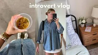 Thumbnail: life of an introvert 💌 solo date, opening up, everything shower routine & fun summer vlog!