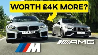 Thumbnail: The HOTTEST Hatch OR The Baby M Car? - Mercedes AMG A45S vs BMW M2