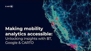 Thumbnail: Making mobility analytics accessible: Unlocking insights with Agentic GIS