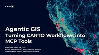 Thumbnail: Webinar l Agentic GIS: Turning CARTO Workflows into MCP Tools