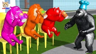 Thumbnail: Funny Cartoon 2020 - Animals Drink Juice