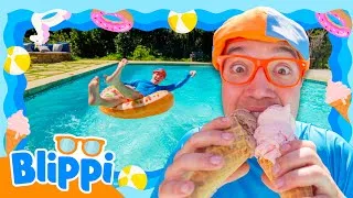 Thumbnail: Let’s have Fun in the Sun! ☀️ | Blippi | Kids Adventure & Exploration Videos | Moonbug Kids