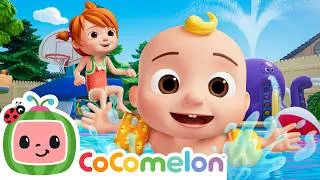 Thumbnail: Family Fun Splash Zone!💦 | Cocomelon | Kids Cartoons & Nursery Rhymes | Moonbug Kids