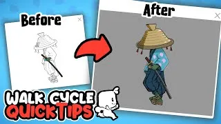 Thumbnail: Walk Cycle Review | 2D Game Art