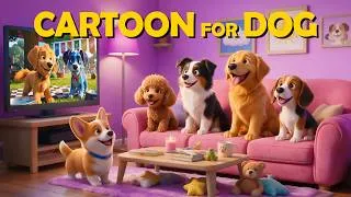 Thumbnail: Dog Cartoon: Videos Anti-Anxiety & Prevent Boredom for Dogs Home Alone - Best Soothing Music for Dog