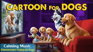 Thumbnail: 24 Hours Dog Cartoon: Entertaining Dog TV for Dogs to Prevent Boredom Home Alone | Music for Dogs