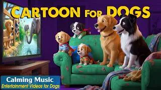 Thumbnail: Dog Cartoon: Dog TV for Dog to Keep Dogs Entertained All Day with Relaxing Music for Dogs Home Alone