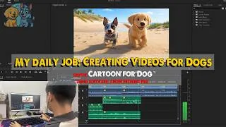 Thumbnail: Making Dog Cartoons: Behind the Scenes of Videos Made for Dogs to Watch with Rlaxing Music