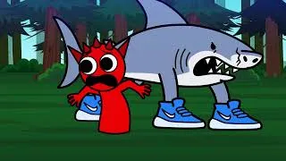 Thumbnail: SPRUNKI, but they're ITALIAN BRAINROT ANIMALS! Incredibox Sprunki Animation
