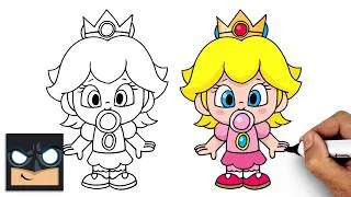 Thumbnail: How to Draw Baby Peach | Super Mario