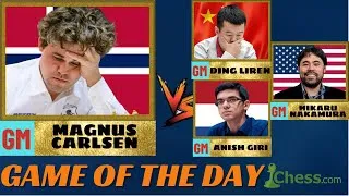 Thumbnail: Chess: Magnus Carlsen | Game of the day
