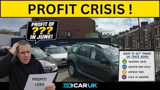 Thumbnail: The Shocking Truth About How Little I Made Selling Used Cars in June
