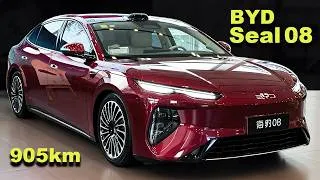 Thumbnail: 2026 BYD Seal 08 | 905km Electric Flagship Sedan Full Tour
