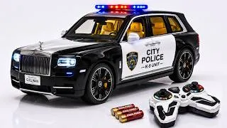 Thumbnail: Unboxing RC New energy police car, Ev Medical ambulance,multi-functional car bus,RC City bus