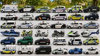 Thumbnail: All Police Cars in the World 🚔 | Police Car Collection & Functions | Cars for Kids