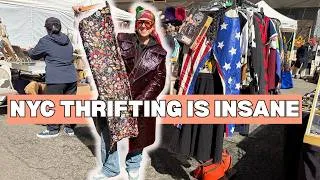 Thumbnail: THRIFTING in NYC at the ICONIC Chelsea Flea Market 💃🏻 Vintage Designer Finds, Antiques & $1 Jewelry