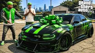 Thumbnail: FRANKLIN BUYS LAMAR A NEW HELLCAT CHARGER IN GTA 5!!! (GTA 5 Mods)