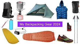 Thumbnail: My Lightweight Backpacking Gear - 2024