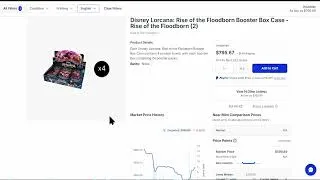 Thumbnail: Why Chasing Disney Lorcana TCG Short-Term is a FAST Way to LOSE Money 💸