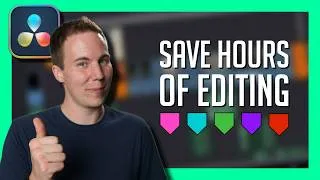 Thumbnail: How to Edit Hours of Video Footage - Timeline Organization Basics for Beginners!