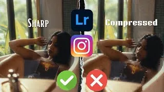 Thumbnail: Best Lightroom EXPORT Settings for Instagram (2024)