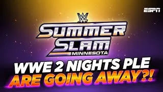 Thumbnail: Is The WWE 2 Nights PLE going Away?
