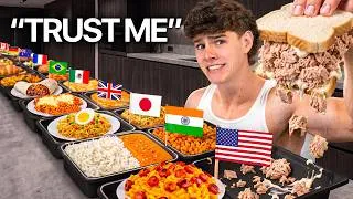 Thumbnail: I Tried Subscribers' Struggle Meals From EVERY Country