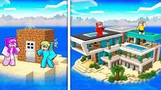 Thumbnail: NOOB vs PRO Island House Competition!