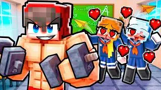 Thumbnail: Bodybuilding to Rizz SCHOOL GIRLS.. (Minecraft)