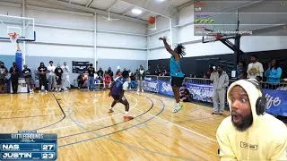 Thumbnail: THIS GOT MESSY! Reacting To Nasir Core Called Out By ELITE Big D1 Guard J.Wright 1V1 Gets HEATED