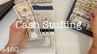 Thumbnail: Cash Stuffing $460 | Last week of August 2026 