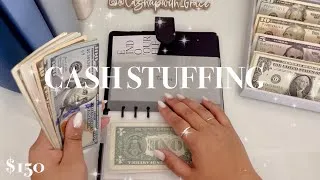 Thumbnail: Cash stuffing $150 | extra income | Dave Ramsey inspired 