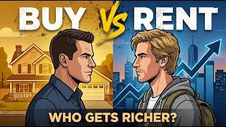 Thumbnail: Rent vs Buy - Who Gets Richer After 20 Years?