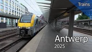 Thumbnail: Trains at Antwerp Central Station 2025 | Belgium