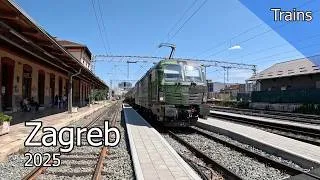Thumbnail: Trains in Zagreb 2025 | Croatia