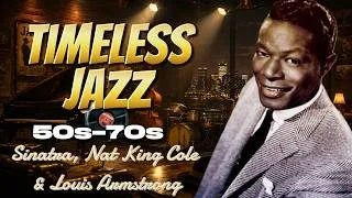 Thumbnail: Timeless Jazz Legends 50s–70s🎙️Sinatra, Nat King Cole & Louis Armstrong | Classic Jazz 2026