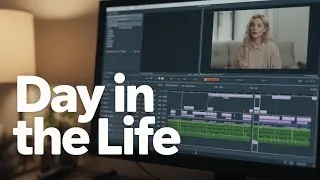 Thumbnail: what does a video editor do all day? | DITL