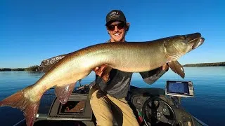Thumbnail: Catching a Giant CANADIAN MUSKY | The Hunt for 50