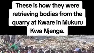 Thumbnail: suspected githurai Masacare bodies retrieved at Mukuru kwa Njenga#cnn #bbc #bbcnews #cnnnews#kenya
