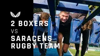 Thumbnail: 2 Boxers VS Saracens Rugby Club - Castore Challenge