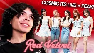 Thumbnail: reacting to Red Velvet Cosmic it's Live Band Concert!! (vocals beautiful) (epic)